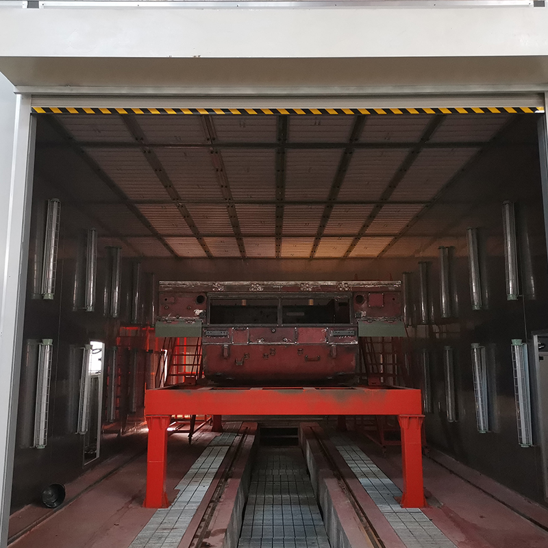 Beschichtungslinie für große Gussteile und schwere LKW-Teile