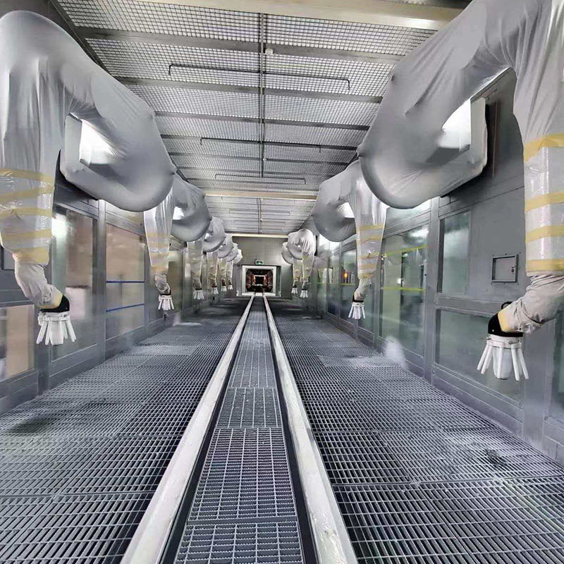 Spritzbeschichtungsanlage für Motoren