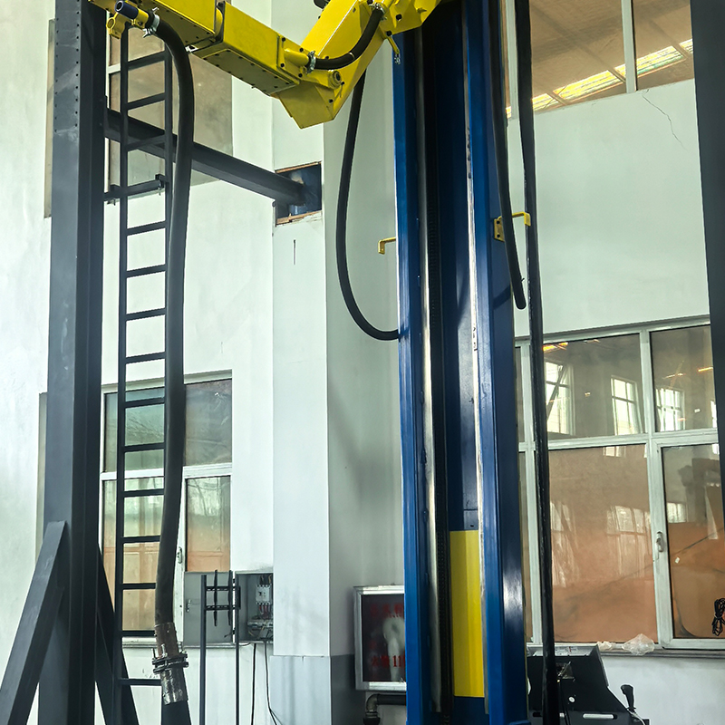 Schleifraum und automatische Strahlanlage
