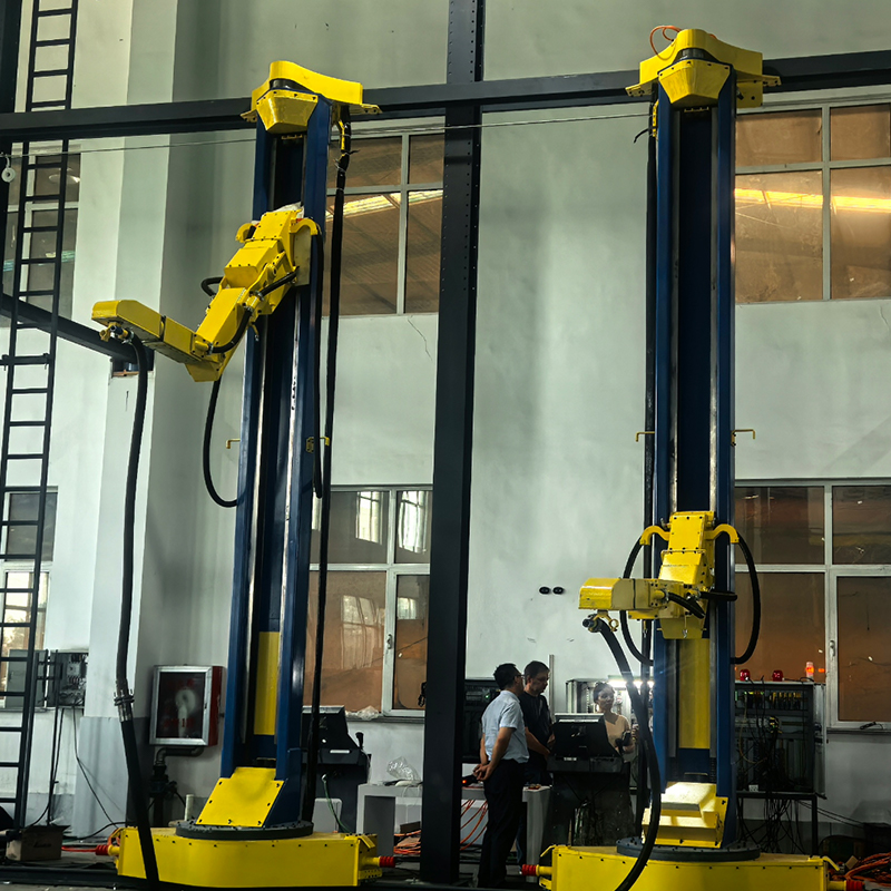 Schleifraum und automatische Strahlanlage